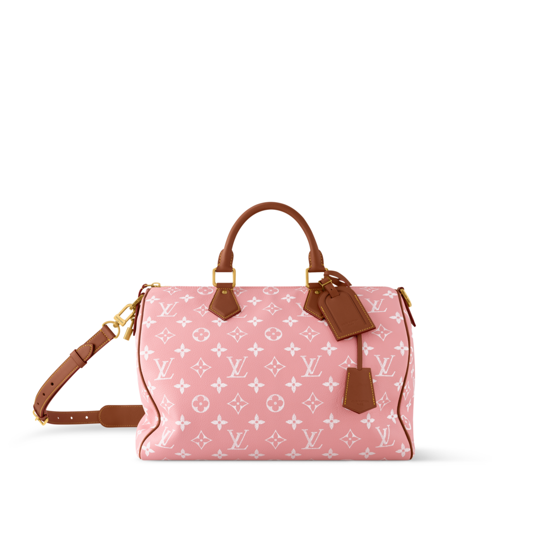LOUIS VUITTON ピンクストライプバッグ louis-vuitton--